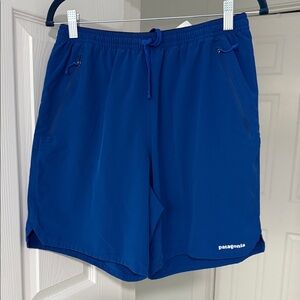 Patagonia Vibrant Blue Performance Shorts